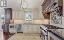 Kitchen with Ceramic Tiles - 1665 Asgard Drive, Mississauga, ON 