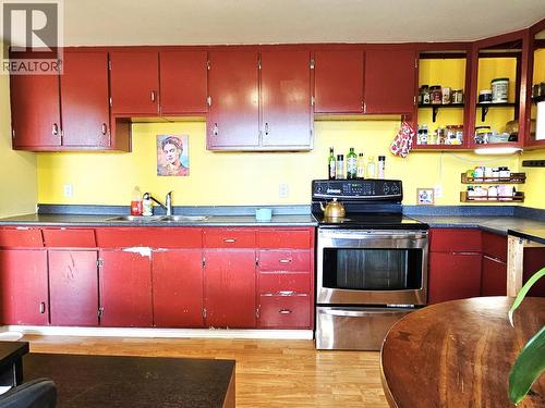 7086 Stella Road, Fraser Lake, BC - Indoor Photo Showing Kitchen With Double Sink