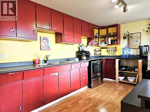 7086 Stella Road, Fraser Lake, BC - Indoor Photo Showing Kitchen With Double Sink