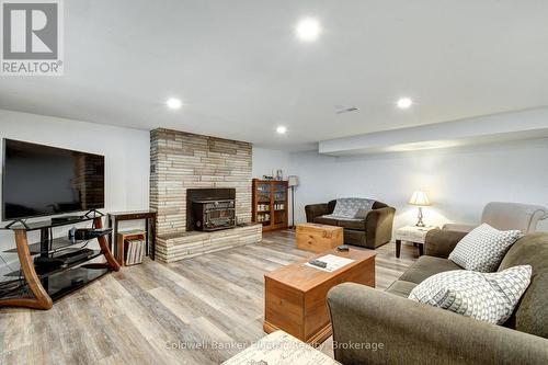 1647 Stenner Road, Douro-Dummer, ON - Indoor With Fireplace