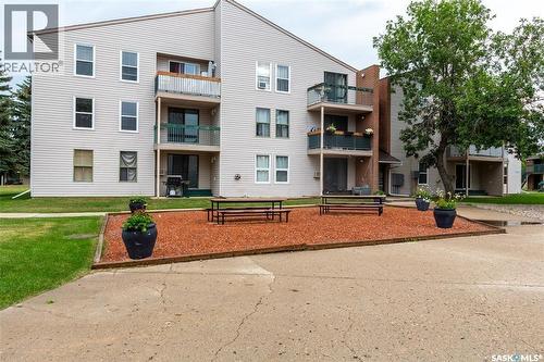 302 34 Nollet Avenue, Regina, SK - Outdoor With Balcony With Facade