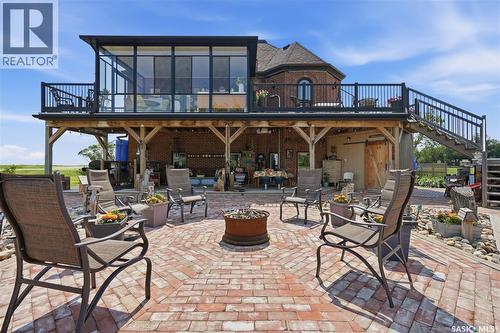Mickleborough Acreage, Lumsden Rm No. 189, SK - Outdoor With Balcony With Deck Patio Veranda