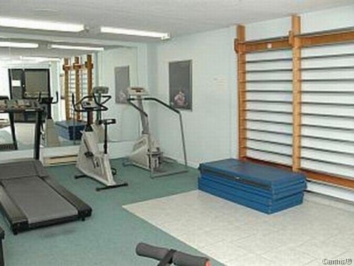 Exercise Room - 1125-2555 Av. Du Havre-Des-Îles, Laval (Chomedey), QC - Indoor Photo Showing Gym Room