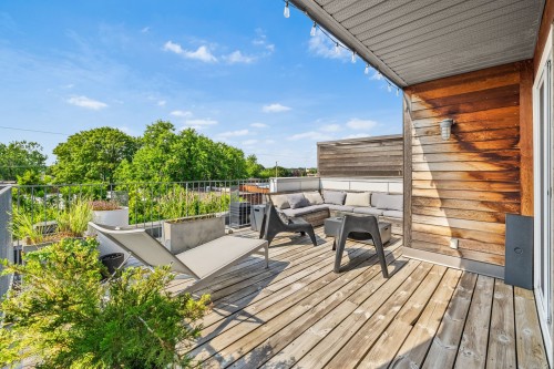 Patio - 1210 Rue Woodland, Montréal (Verdun/Île-Des-Soeurs), QC - Outdoor With Deck Patio Veranda With Exterior