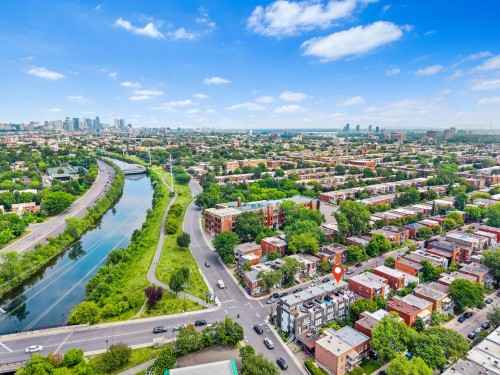 Aerial View - 1210 Rue Woodland, Montréal (Verdun/Île-Des-Soeurs), QC - Outdoor With View