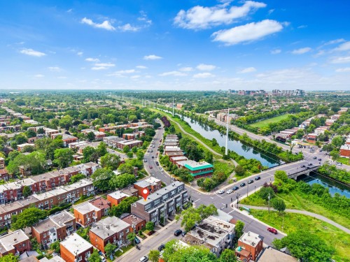 Aerial View - 1210 Rue Woodland, Montréal (Verdun/Île-Des-Soeurs), QC - Outdoor With View
