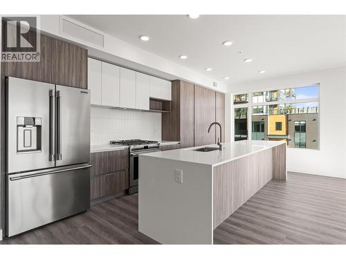 2760 Olalla Road Unit# 207, West Kelowna, BC - Indoor Photo Showing Kitchen With Upgraded Kitchen