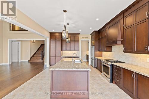 31 Munsie Drive, King, ON - Indoor Photo Showing Kitchen With Double Sink