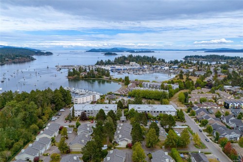 #111-2050 White Birch Rd, Sidney, BC - Outdoor With Body Of Water With View