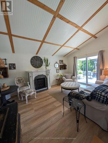 28- 79681 Bluewater Highway, Central Huron (Goderich), ON - Indoor With Fireplace