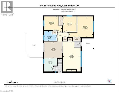 Floor plan - 744 Birchwood Avenue, Cambridge, ON - Other