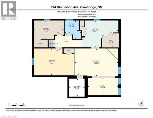 Floor plan - 744 Birchwood Avenue, Cambridge, ON - Other