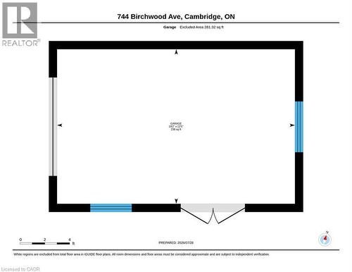 Floor plan - 744 Birchwood Avenue, Cambridge, ON - Other