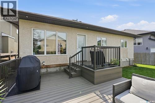 315 Werschner Lane, Saskatoon, SK - Outdoor With Deck Patio Veranda With Exterior
