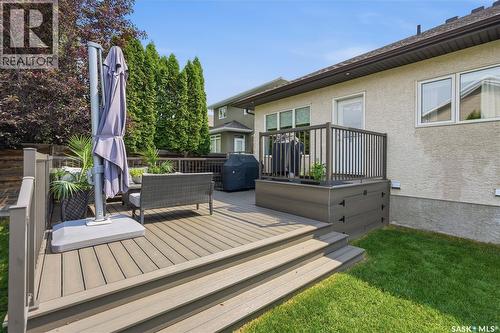 315 Werschner Lane, Saskatoon, SK - Outdoor With Deck Patio Veranda With Exterior