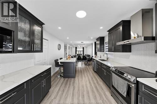 4844 Whitefish Crescent, Windsor, ON - Indoor Photo Showing Kitchen With Upgraded Kitchen