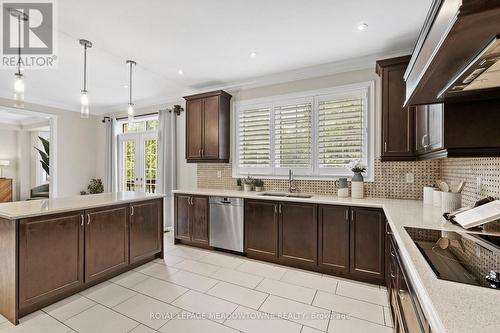 332 Mcgibbon Drive, Milton, ON - Indoor Photo Showing Kitchen With Upgraded Kitchen