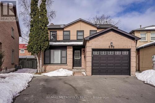 Bsmt - 570 Springview Drive, Pickering, ON - Outdoor With Facade