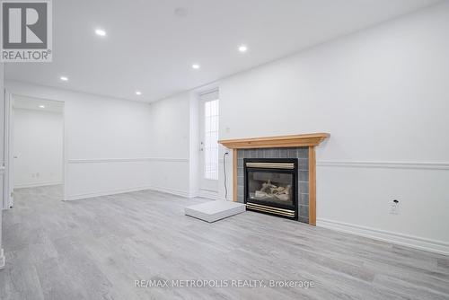 Bsmt - 570 Springview Drive, Pickering, ON - Indoor Photo Showing Other Room With Fireplace