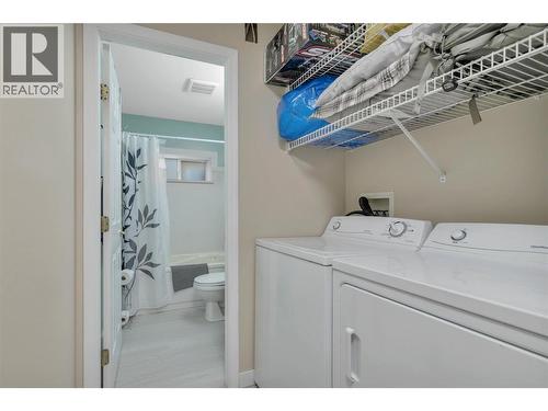 2440 Old Okanagan Highway Unit# 331, West Kelowna, BC - Indoor Photo Showing Laundry Room
