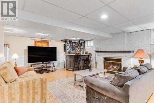 941 Stainton Drive, Mississauga, ON - Indoor Photo Showing Other Room With Fireplace