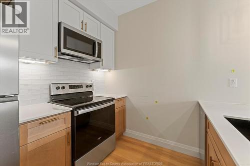 150 Old Front Unit# Main, Lasalle, ON - Indoor Photo Showing Kitchen With Stainless Steel Kitchen