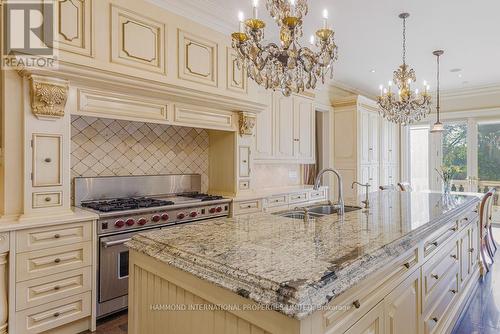 32 Arjay Crescent, Toronto, ON - Indoor Photo Showing Kitchen With Double Sink With Upgraded Kitchen