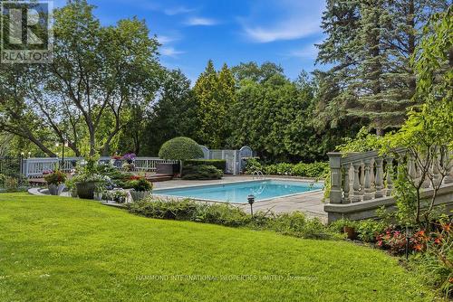 32 Arjay Crescent, Toronto, ON - Outdoor With In Ground Pool