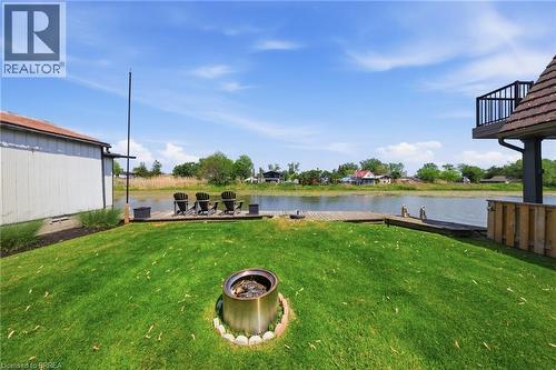382 Cedar Drive, Turkey Point, ON - Outdoor With Body Of Water
