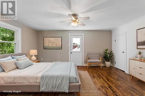 VIRTUALLY STAGED - 580 Weber Street E, Kitchener, ON - Indoor Photo Showing Bedroom