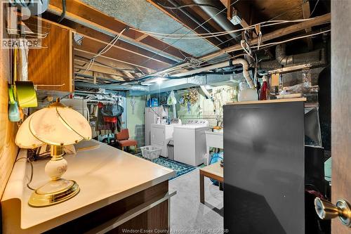 1664 Greenview Crescent, Windsor, ON - Indoor Photo Showing Basement