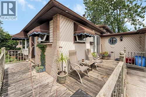 1664 Greenview Crescent, Windsor, ON - Outdoor With Deck Patio Veranda