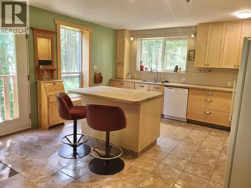 112 Corey Road, Quesnel, BC - Indoor Photo Showing Kitchen With Double Sink
