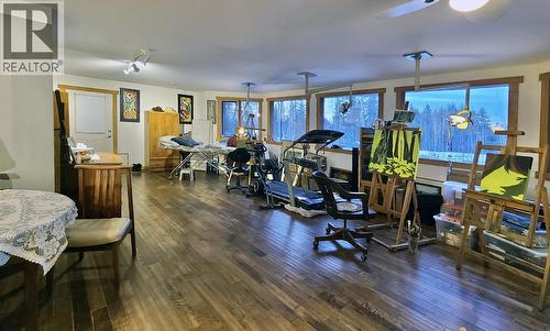 112 Corey Road, Quesnel, BC - Indoor Photo Showing Gym Room