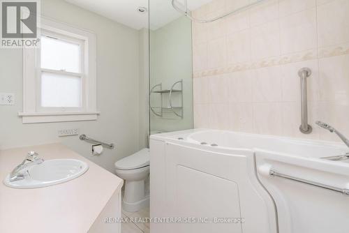 Main floor 3pc bath - 52 Briarwood Avenue, Mississauga, ON - Indoor Photo Showing Bathroom