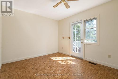 Main floor bedroom #1 with walk out to backyard - 52 Briarwood Avenue, Mississauga, ON - Indoor Photo Showing Other Room