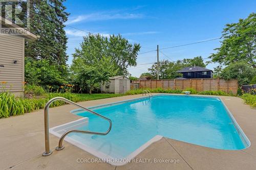744 Birchwood Avenue, Cambridge, ON - Outdoor With In Ground Pool With Backyard