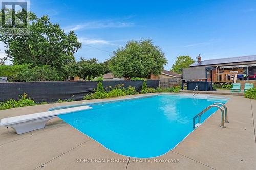 744 Birchwood Avenue, Cambridge, ON - Outdoor With In Ground Pool
