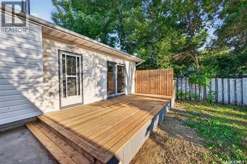 18 University Park Drive, Regina, SK - Outdoor With Deck Patio Veranda With Exterior