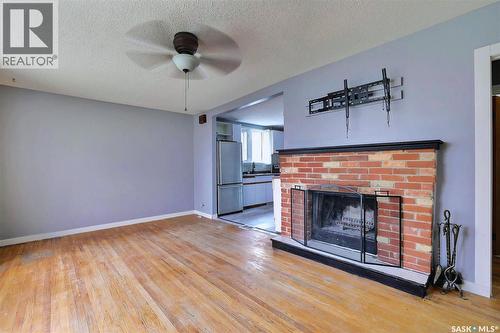 840 Argyle Street, Regina, SK - Indoor Photo Showing Other Room With Fireplace