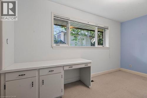 third bedroom with built in desk - 44 Colquhoun Crescent, Hamilton, ON - Indoor Photo Showing Other Room