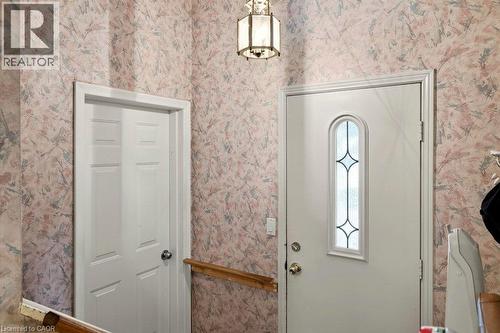 from this entrance go to main level or directly to the garage - 44 Colquhoun Crescent, Hamilton, ON - Indoor Photo Showing Other Room