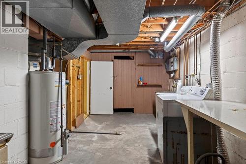 utility/furnace - 44 Colquhoun Crescent, Hamilton, ON - Indoor Photo Showing Basement