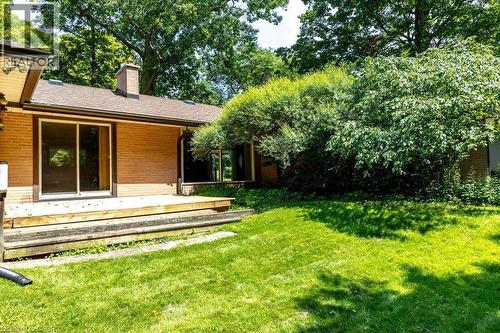 view of the rear of the home - 44 Colquhoun Crescent, Hamilton, ON - Outdoor