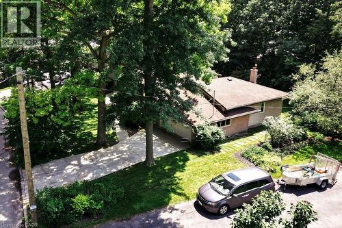 aerial view of the home - 44 Colquhoun Crescent, Hamilton, ON - Outdoor