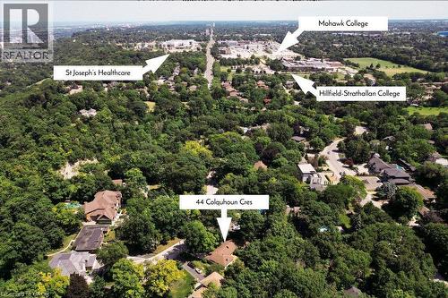 close to Hillfield and St. Joseph Healthcare - 44 Colquhoun Crescent, Hamilton, ON - Outdoor With View