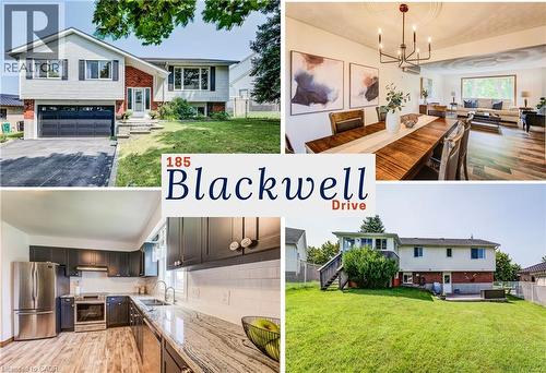 185 Blackwell Drive, Kitchener, ON - Indoor Photo Showing Kitchen