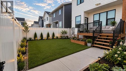 148 Rosewood Boulevard E, Saskatoon, SK - Outdoor With Deck Patio Veranda