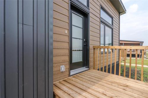 130 Prairie Oak Drive, Mitchell, MB - Outdoor With Deck Patio Veranda With Exterior