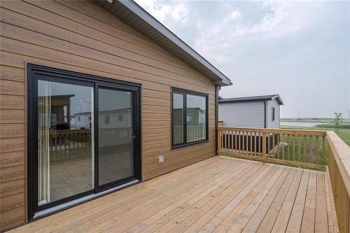 130 Prairie Oak Drive, Mitchell, MB - Outdoor With Deck Patio Veranda With Exterior